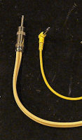 Example of the CS-122 speaker cable and a normal patchcable