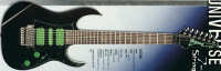 ORIGINAL Ibanez Universe 7 BK